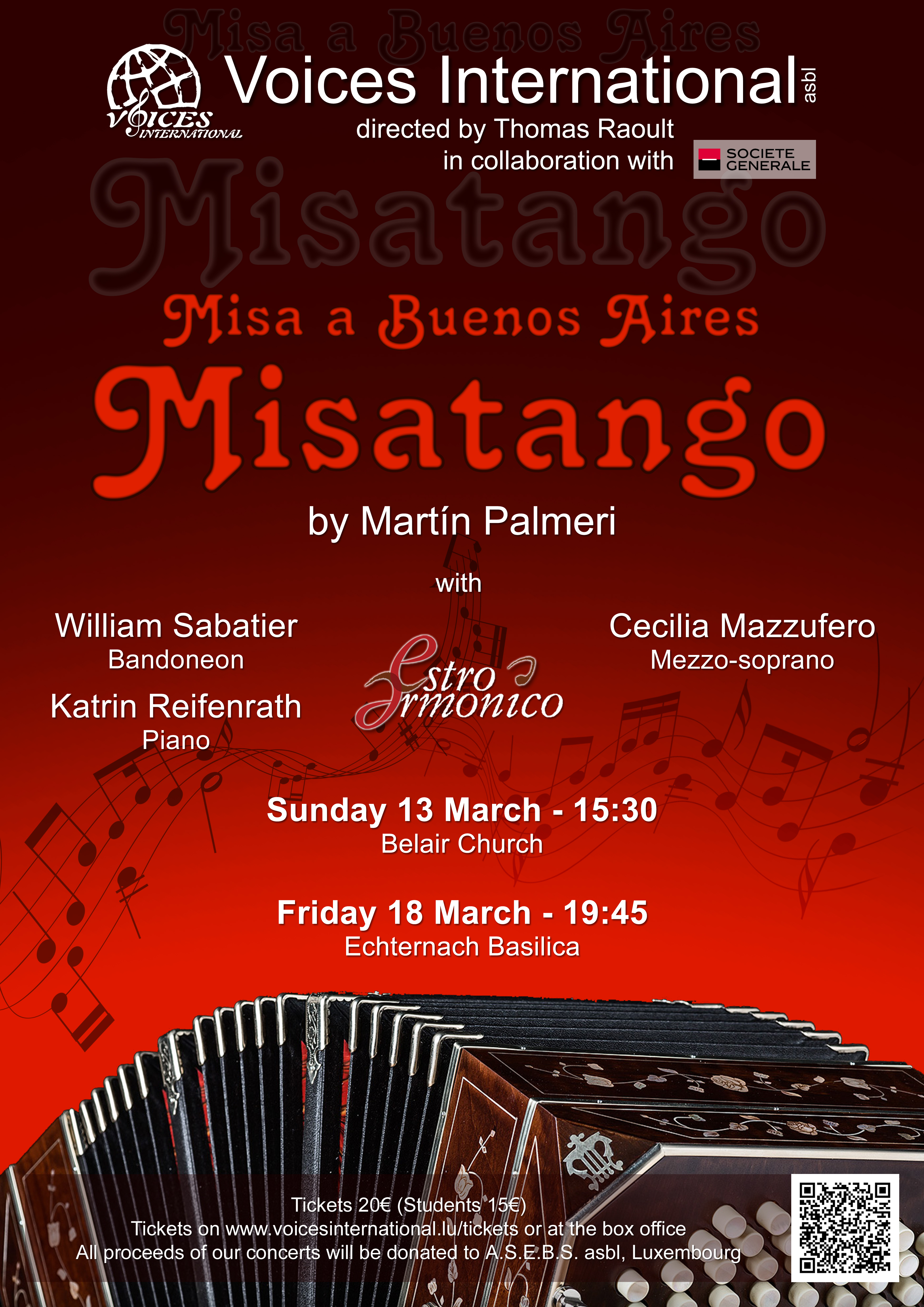Voices International Misa Tango Ad